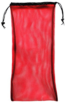 Courtieyeardceastea Borsa a rete con coulisse per attrezzatura da snorkeling pinne subacquee maschera viola