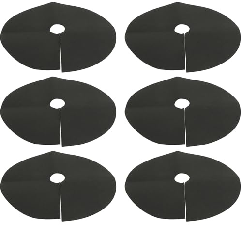 JOINPAYA Tapis de Jardinage Tissu Non Tissé Anti-Mauvaises Herbes avec Piquets Protection pour Sol Aménagement Paysager et Culture Plein Air