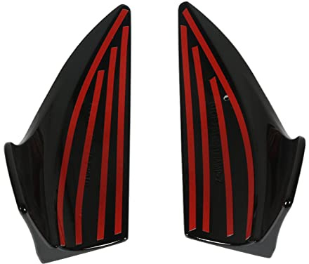 Separador de Parachoques Delantero, Repuesto de Alerón de Parachoques Delantero para Clase C W206 Line C43 2021 en Adelante (Negro Brillante)