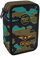 Goldkids Federtasche 3-fache Federmappe AIR Force Federmäppchen 46-teilig gefüllte Schüleretui Stifte und Pinsel inkl. Aufgabenheft Federbox Etui Stiftetasche Schlamper-Etui Schul-Etui