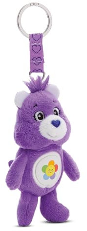 NICI Glücksbärchis Schlüsselanhänger Harmoniebärchi 10cm - Plüschiger Kuscheltier Anhänger für Kinder & Erwachsene, Mit Schlüsselring für Schlüsselband, bund und -halter - 61380