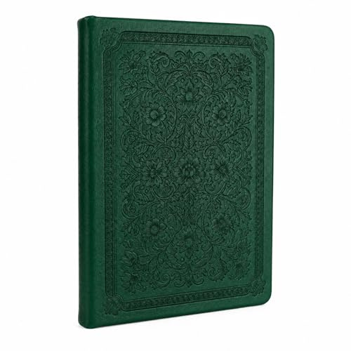BIROYAL Notizbuch A5 Liniert, Hardcover Bullet Journal, 256 Seiten Notizheft a5, 120gsm Papier, Notizbuch Liniert, Aesthetic Notebook Leder a5 Für Frauen Männer Notizen, Doodling