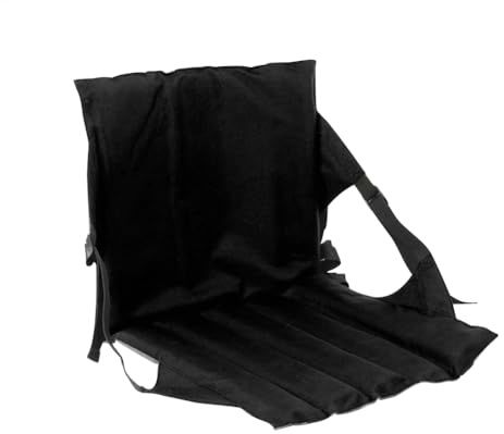 Fangssiy Coussin De Gradin avec Dossier,Coussin De Siège pour Gradin avec Soutien Dorsal | Confortable pour Événements Sportifs Bureau Plage Voiture
