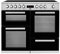 Beko Freestanding 100cm double oven range cooker Stainless Steel KDVC100X