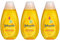 Johnson's Baby Shampoo 200 ml – Pure & Gentle Care – Pack of 3