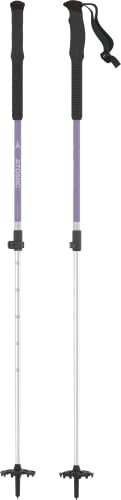 ATOMIC BCT TOURING Ski Touring Poles, 110–135 cm Adjustable Poles, Aluminium Ski Poles, Ski Poles with Ergonomic Handle, Touring Ski Equipment, Lavender