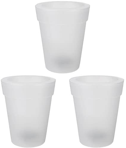 2pcs Led Flor Solar Maceta con Energía Solar Maceta Luminosa Jardineras Solares Luminosas Macetas De Luz Solar Macetas De Luz Led Macetas De Flores Led Macetas Led Iluminadas Al Aire Libre Led ( Color