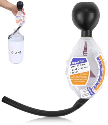 Rierousy Tester Antigelo, Densimetro Antigelo, Misuratore Antigelo Auto Fino a -43°C