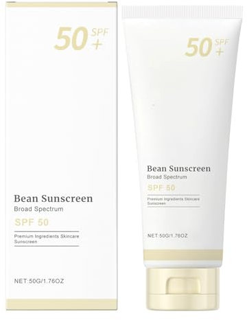 Boxiatil Crème solaire pour le visage SPF50 – Écran solaire teinté pour le visage et le corps, formule non grasse avec crème de jour teintée pour un bronzage sain et une peau éclatante