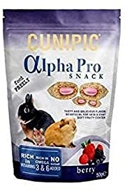 Cunipic Alpha Pro Snacks para roedores