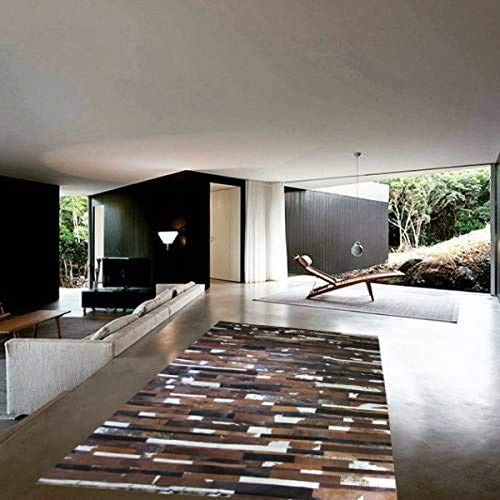 vip-leather Pelli Tappeto Patchwork in Pelle di Mucca. cod AR Mar 30 (240 cm x 300 cm)