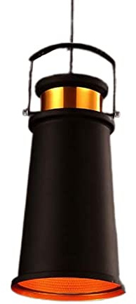 Ceiling Pendant Light , Retro Chandeliers Creative Combination Ceiling Light Black Minimalist Bucket Pendant Lighting Industrial Lighting for Restaurant Bar for Kitchen Island, Dining Room, Coffee Bar