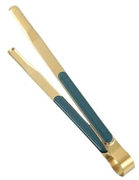 KüChenzange Küchenzange for Grillbrot, Eisbuffet, Klemme, Kochutensilien(25.5CM)