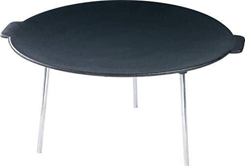 Plancha en fonte pour camping, barbecues et pique nique [Rosenstein & Söhne]