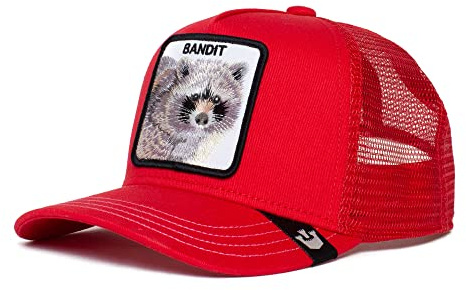 Goorin Bros. The Farm Kinder-Truckerkappe, Rot (Sticky Bandit - Kids), Einheitsgröße, Einheitsgröße