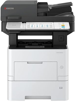 Kyocera Ecosys MA5500ifx/Plus Multifunktionsdrucker Schwarz Weiss, 55 Seiten pro Minute. Drucker Scanner Kopierer, Fax. Touchpanel, LAN und Mobile Print, inkl. 3 Jahre Full Service Vor-Ort