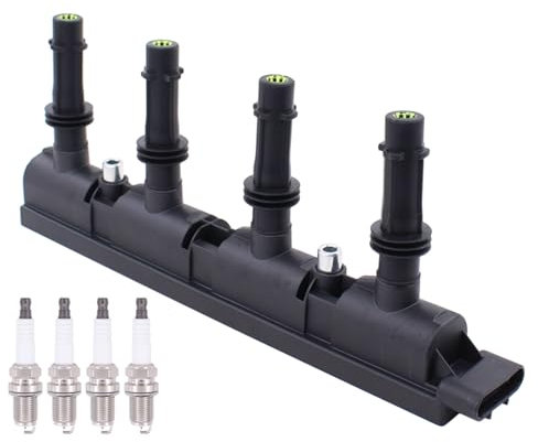 Zündspule Zündkerzen Zündmodul Stabzündspule Zündanlage Zündspulenmodul für Astra J Corsa D E Insignia A Sports Tourer Zafira C Meriva B Mokka X Cascada Adam Ampera Aveo T300 Cruze Trax Volt 1.2 1.4