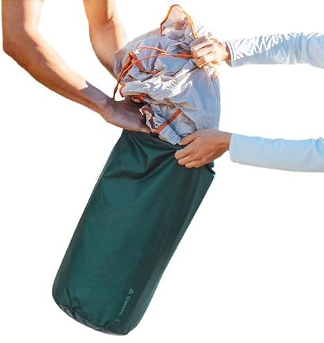 Coghlan's 20L Stuff Bag – Durable Ripstop Drawstring Sack with Water-Resistant Coating – Lightweight Outdoor Bag for Organizing Camping, Hiking, Backpacking, and Travel Gear