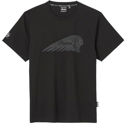 Indian Motorcycle Men's Headdress Printed T-Shirt, Black - 2865720,Black,2XL