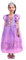 Rabtero Costume de princesse pour enfants, fille Raiponce cosplay dress up, robe de couronne princesse violette Spécial pour les filles 3-4 ans