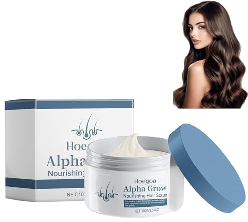 Scalp Scrub,100g Kopfhaut Peeling,Hair Scrub,Rosmarin-Kopfhautpeeling,Reinigende und Nährende Kopfhaut,Haarpflege,Vorbeugung von Haarausfall,für Alle Haartypen Geeignet