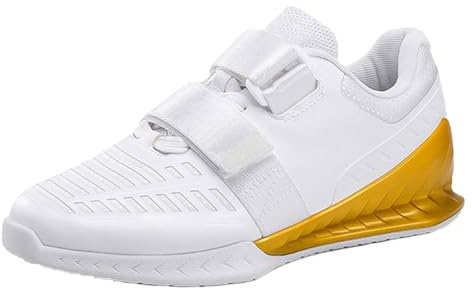 Leichtrit Scarpe da Sollevamento Pesi per Uomo e Donna,Scarpe da Squat da Stacco,Bodybuilding di Sollevamento Pesi Scarpe,Comode,Antiscivolo,per Fitness Indoor,Cross-Trainer