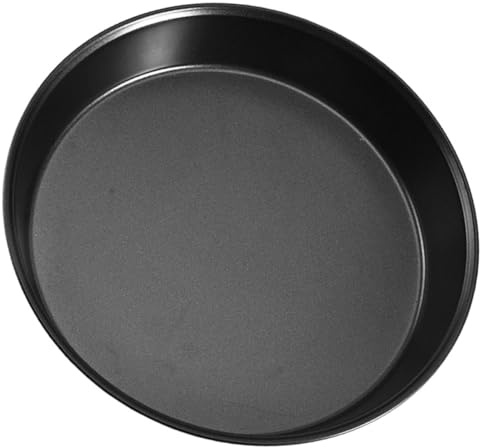 GARVALON Teglia da Forno Antiaderente 24x24x4 Cm in Acciaio per Torta e Pizza, Teglia da Cucina Professionale per Uso Quotidiano, Lavabile e Resistente per Ristoranti e Casa
