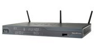 Cisco 887 - Router (10, 100 Mbit/s, ADSL, ADSL2/2+, IEEE 802.11n, 128-bit WEP, 256-bit WEP, 3DES, Des, 60 W) (Reacondicionado)