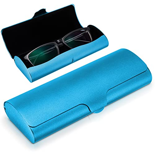 Hifot funda rígida gafas Aluminio, metal funda Gafas lectura, Estuche Gafas para mujer hombre