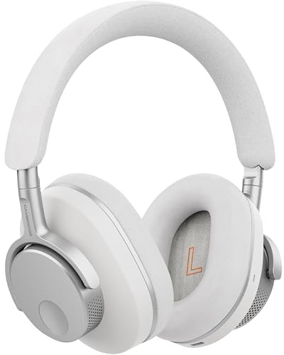 Cambridge Audio Melomania P100 SE - Wireless Kopfhörer, Bluetooth mit ANC, Hi-Fi Sound, bis zu 100 Std Akku, wechselbarer Akku, Gaming-Modus, Case (Weiß, P100 SE)