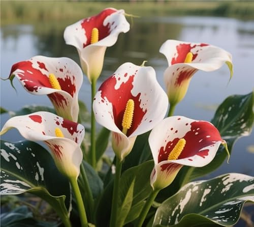 Eccellente Rizoma Di Calla, Resistenti Al Freddo E Alla Siccità, Facile Da Coltivare, Adatto A Primavera E Autunno-2 rizoma-E