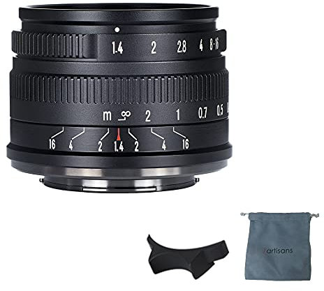 7artisans Lente Fija de Enfoque Manual APS-C de 35 mm F1.4 Mark II APS-C de Gran Apertura Compatible con cámara Nikon Z-Mount Z50 Z6 Z7 Z6 II