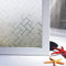 Zindoo Geometrie Fensterfolie Sichtschutz Sichtschutzfolie Ohne Kleber Milchglasfolie Gute Privatsphäre Schutz für Badezimmer, Umkleide und Konferenzräume 90 x 300CM