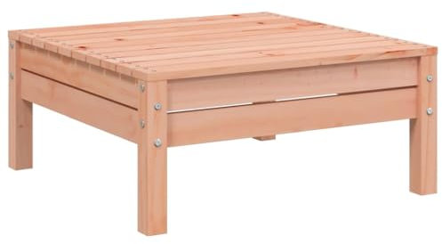 vidaXL Gartenhocker, Hocker mit Latten-Design, Fußhocker für Garten Terrasse, Garten Ottomane Sitzhocker Couchtisch, Massivholz Douglasie