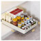 Yokbeer Ausziehbarer Schrank Organizer, Slide Out Drawer Pull Out Cabinet Organizer Kitchen, Schrank Ausziehbare Schublade Küche (43 * 30 * 7cm)