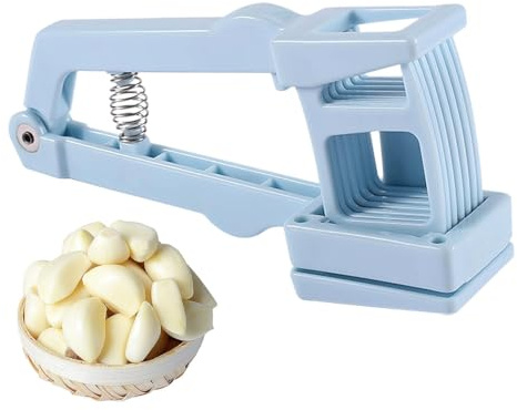 Ingefära Slicer - skarp manuell vitlöksskärare | Hållbar fruktskärare, matkvalitet vitlöksrivare för köksredskap, enkel skärning, enkel skärning