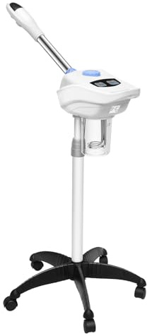 Vaporizzatore facciale, studio cosmetico sauna facciale evaporatore con ugello girevole a 360°, Digital Face Steamer, spray per saloni di bellezza per case private
