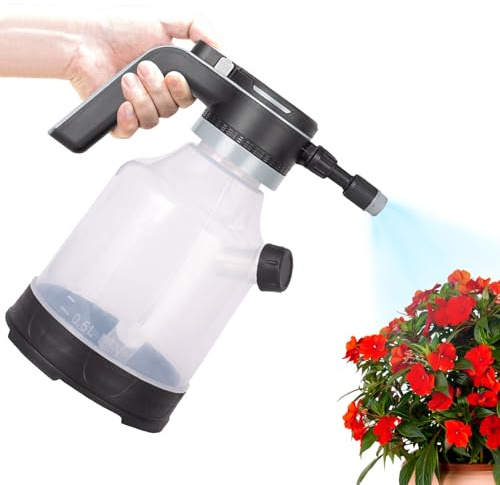 Flacone Spray Elettrico - Dispositivo Per Dettagli Senza Fili Da 3 Litri | Mister Automatico Per Piante Con Ugelli Regolabili Per Un'irrigazione Efficiente, Flacone Spray Per Giardino, Prato Domestico