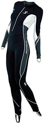SCUBAPRO UPF-50 Steamer - Skin Suit Overall Damen, Farbe:schwarz, Größe:M