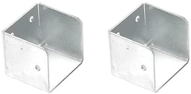 Just Accessories® Heavy Duty Bed Brackets Fittings Connectors Centre Support Cubes Hook Hinge Set (2 Centre Support Cubes ONLY)