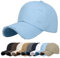 Baynetin Basecap Vintage Used Look Outdoor Kappe Mütze Unisex Freizeit Baumwolle Verstellbar Baseballcap Sommerhut (Himmelblau)