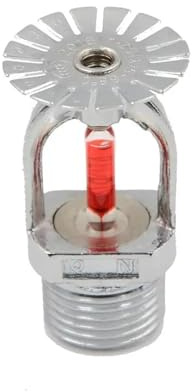 1pc Automatic Spraying Device 68Degree Atomization Fire Sprinkler Drooping Type Sprinkling Water Extinguishing Safe Protection Tool