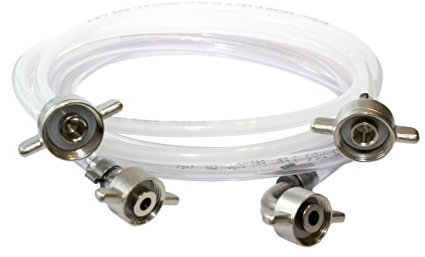 Bierschlauch + Co2 Schlauch für Zapfanlage Bierkühler Bier zapfen Kohlendioxid