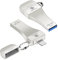Photo Stick for iPhone/iPad 256GB - Apple MFi Certified External Storage USB Flash Drive for Data Backup and Transfer
