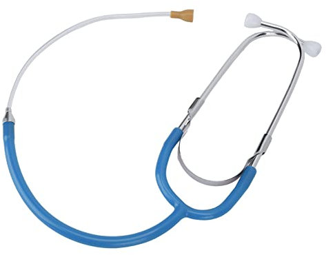 Stetoscopio per L'ascolto di Apparecchi Acustici, Rilevamento del Rumore del Volume dello Stetoscopio per L'ascolto Utilizzato per Testare BTE, ITE, ITC, CIC, Audiphone Binaurali (azzurro)