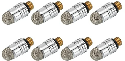 sourcing map 8pcs 7mm Stylus Pen Fiber Fine Tips Universal Replacement High Precision for 2 in 1 Stylus Pen Capacitive Touch Screen Devices