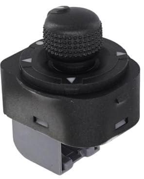 QXWRLD 735511514 Manopola di regolazione dell'interruttore di controllo del pulsante dello specchietto retrovisore laterale, for Citroen, for Jumper, for Fiat, Ducato, for Peugeot, for Boxer 2006-2011