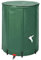 Milageto Barile Antipioggia Pieghevole Verde con Rubinetto, Raccoglitore Pioggia per Esterni in PVC da Giardinaggio, Barile Raccolta Pioggia, Contenitore, 200L