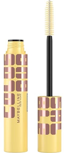 Maybelline New York - Mascara Volume Modulable - Effet Maxi - Cils Définis, Amplifiés, Séparés - Sans Paquets - Tenue Jusqu'à 24h - Colossal Bubble - Teinte : Noir - 10 ml