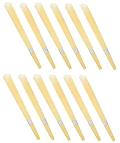 HAMPPLIES 12pezzi Candela Per Orecchie Rimozione Cerume Design Tromba e Portatile Fragranza Al Bergamotto Per Relax e